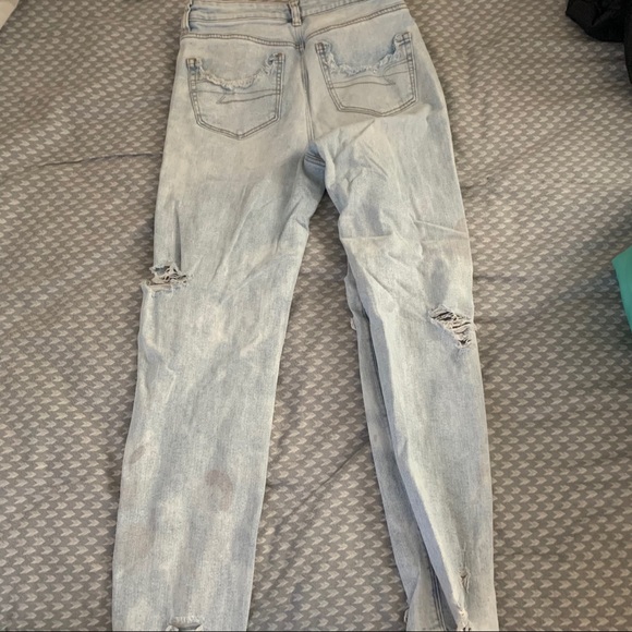 AE Ripped Stretch Mom Jean - Picture 2 of 2